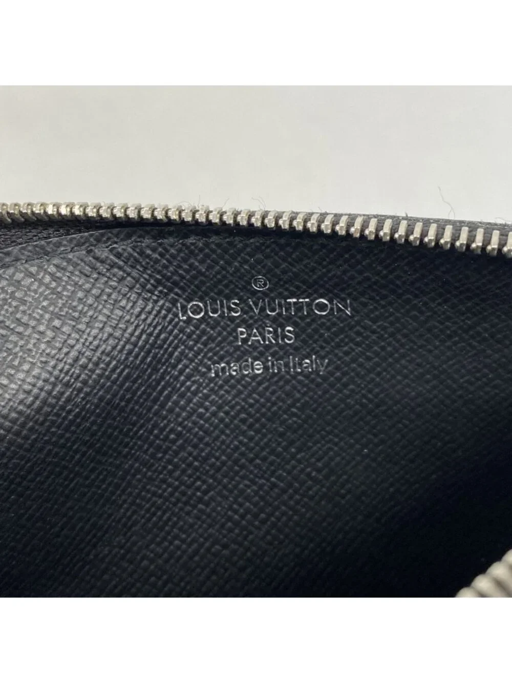 Louis Vuitton Damier Graphite Coin Card Holder Black Gray